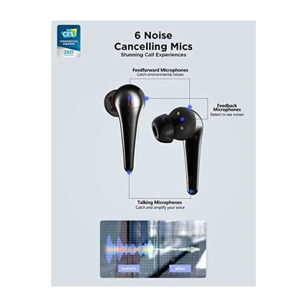 ecouteurs-sans-fil-bluetooth-1more-comfobuds-pro-avec-réduction-de-bruit-active