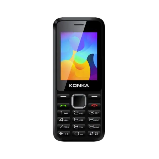 téléphone-konka-fp8---2.4"---32-mo|64-mo---1-sim---0.3mp-|qvga---1200mah---compatible-puce-blue-camtel---6-mois-de-garantie