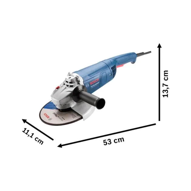 meuleuse-d'angle-professionnelle-bosch-gws-2200-230---2200-w---6500-tr|min---6-mois