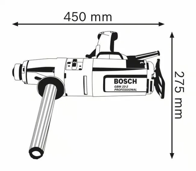 perceuse-atelier---bosch-professional---gbm-23-2---2-vitesses-1150w---06-mois-de-garantie