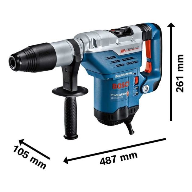 marteau-perforateur-bosch-gbh-5-basic---1150-w---avec-sds-max---1500---2900-cps|min---6-mois