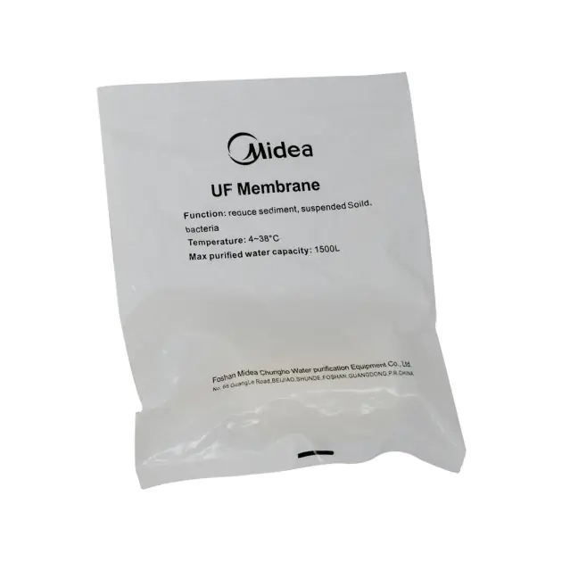 elément-de-rechange-du-filtre-à-eau---midea---charbon-activé+-membrane-uf-,-bouchon-filtre-en-microfibre-,-filtre-plat-en-microfibre