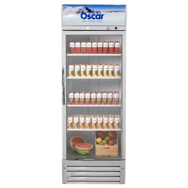 réfrigérateur-vitrine---oscar---osc-rv450---363-litres---blanc---6-mois