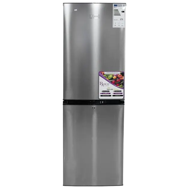 réfrigérateur-combiné---roch---rfr-325dbl---260-litres---gris