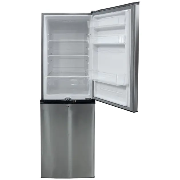 réfrigérateur-combiné---roch---rfr-325dbl---260-litres---gris