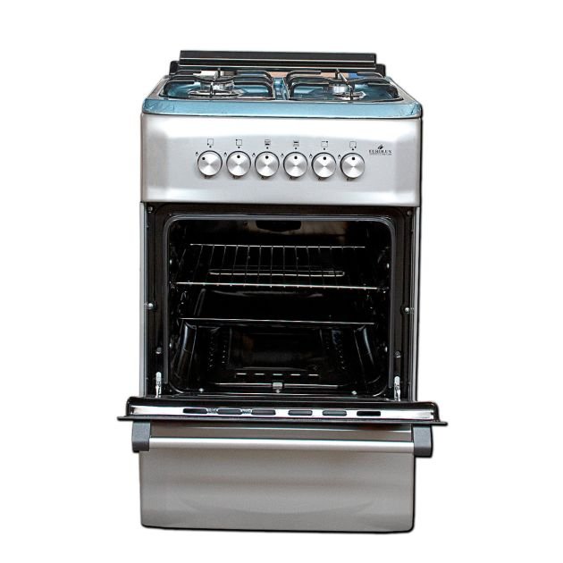 cuisinière-à-gaz-eurolux---classic---4-feux---50-x-55-cm---inox---garantie-6-mois