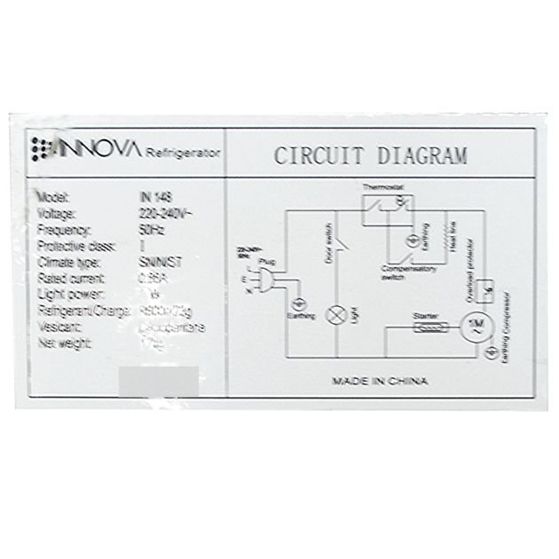 réfrigérateur-double-battant---innova---in172---110-litres---gris---garantie-6-mois