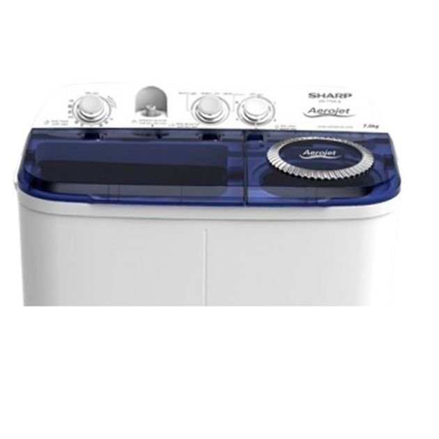 machine-à-laver-semi-automatique---lave-linge--sharp--7kg---es-t75a-x--blanc-et-bleu---garantie-6mois