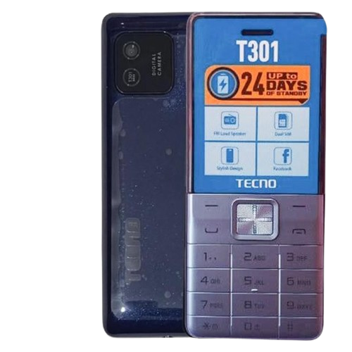 téléphone-tecno-t301---1,77-"---dual-sim-avec-caméra-et-haut-parleur-fm-aux-flambeaux---1150-mah---garantie-12-mois