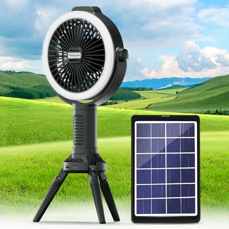 ventilateur-de-camping-intelligent-portable-sans-fil,-avec-batterie-externe,-lampe-rechargeable-par-usb,-refroidissement-de-l'air-pour-plafond,-pour-mur-de-tente