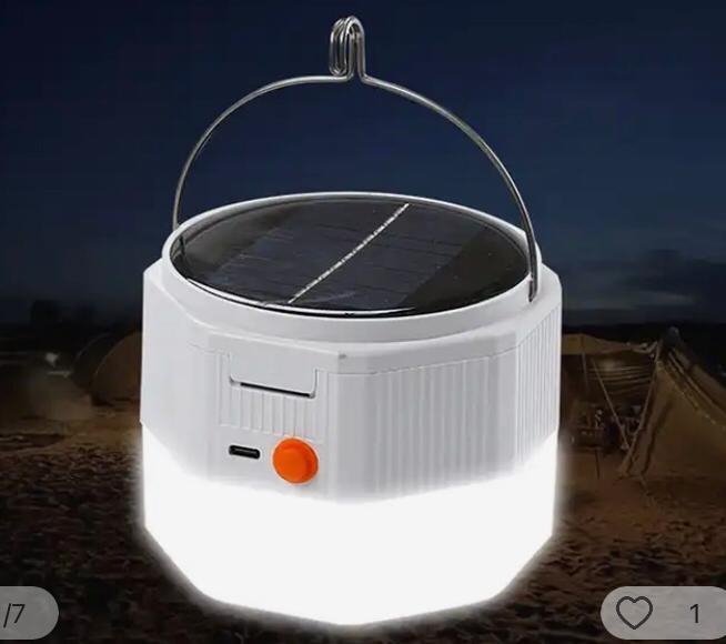 cikonielf-lumière-de-secours-lampe-de-camping-à-led-solaire-à-5-vitesses-pour-l'extérieur,-affichage-de-la-batterie-rechargeable