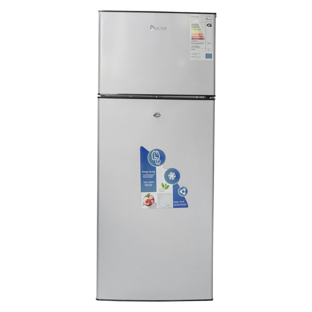 réfrigérateur-double-battant---delta---205-litres---drf-260---a+---gris---garantie-6-mois