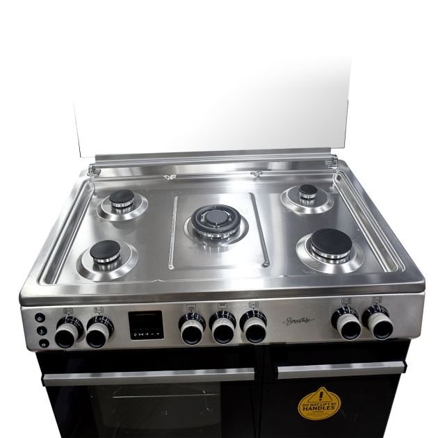 cuisinière-signature---5-foyers-60*90---avec-port-gaz---inox---garantie-6-mois