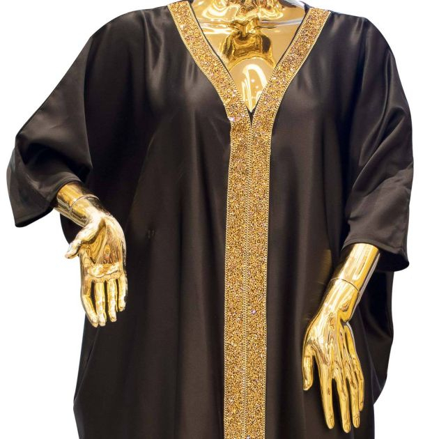 robe-longue-en-soi-avec-col-v---el-dabo