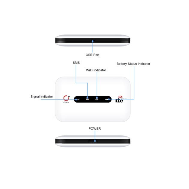 modem-mifi-olax-mt20---4g-lte---150-mbps---10-utilisateurs---garantie-6-mois