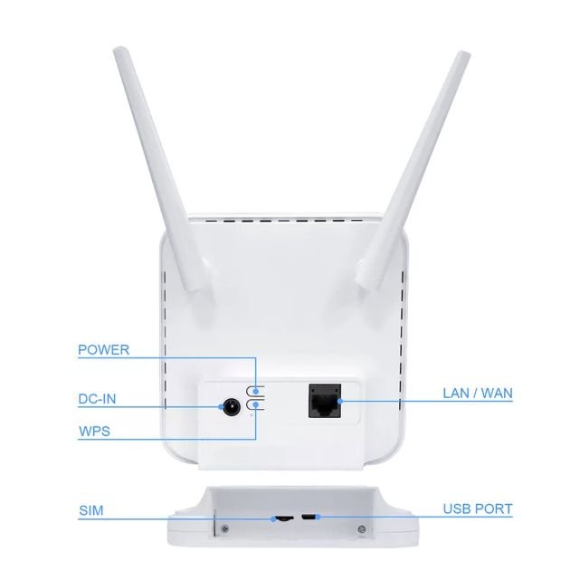 flybox-olax-ax6-pro---4g-lte---300mbps---32-utilisateurs---4000-mah---compatible-tout-opérateur---garantie-6-mois