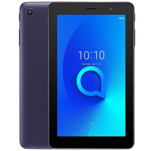 tablette-alcatel-1t---16-go---2-go-ram---7"---2580-mah---1-nano-sim---wifi-+-cellulaire---déverrouillage-facial---android-10---garantie-12-mois