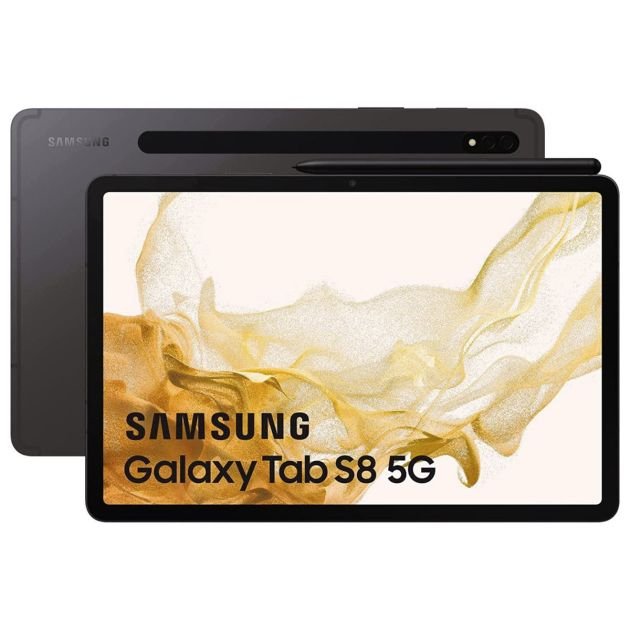 tablette-samsung-galaxy-tab-s8-5g---11"---128go/8go---8000mah---24-mois