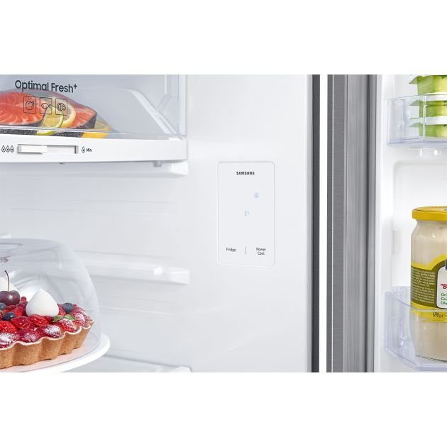 réfrigérateur-double-battant---samsung---rt42---325-litres---classe-énergétique-a+---gris---garantie-6-mois