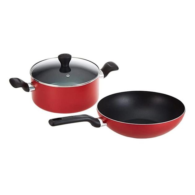 kit-de-cuisson-antiadhésif-super-cook---tefal---b460sc84---12-pièces---rouge---3-mois