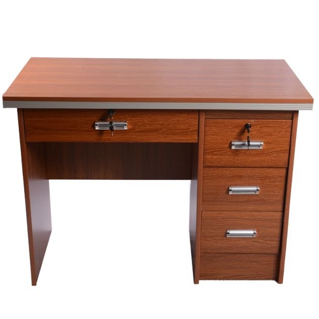 table-de-bureau---19727-mdf---table-de-secretaire---1-metre---en-bois---marron