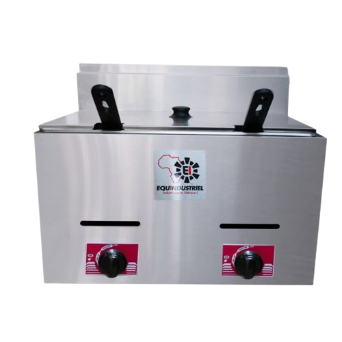 friteuse-gaz-professionnelle---equindustriel---12-litres---2800pa---2-paniers-de-friture---2-foyer-dicimuler---argent---garantie-3-mois