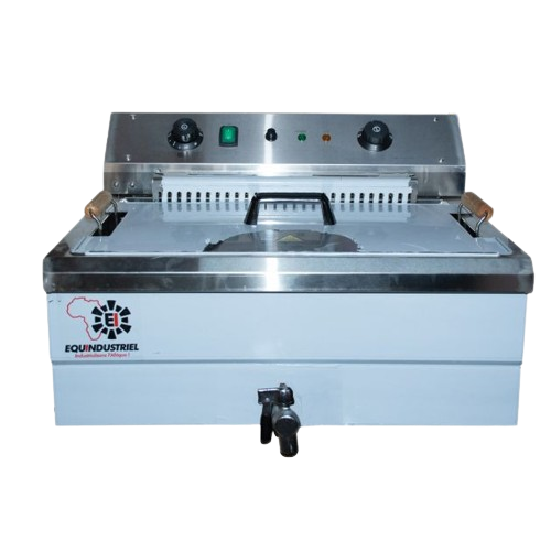 friteuse-Électrique---ef-30---30-litres---4,8kw---50-à-200-degrés---minuteur-de-cuisson---inox---garantie-6-mois