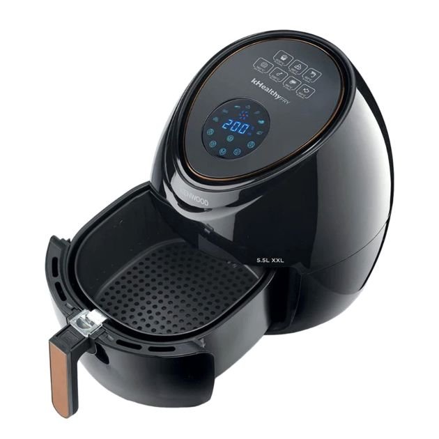 friteuse-à-air---sans-huile-xxl-multi-fonction---kenwood---hfp50.000bk---1800-watts---5,5-litres---80-200°c---noir---garantie-3-mois