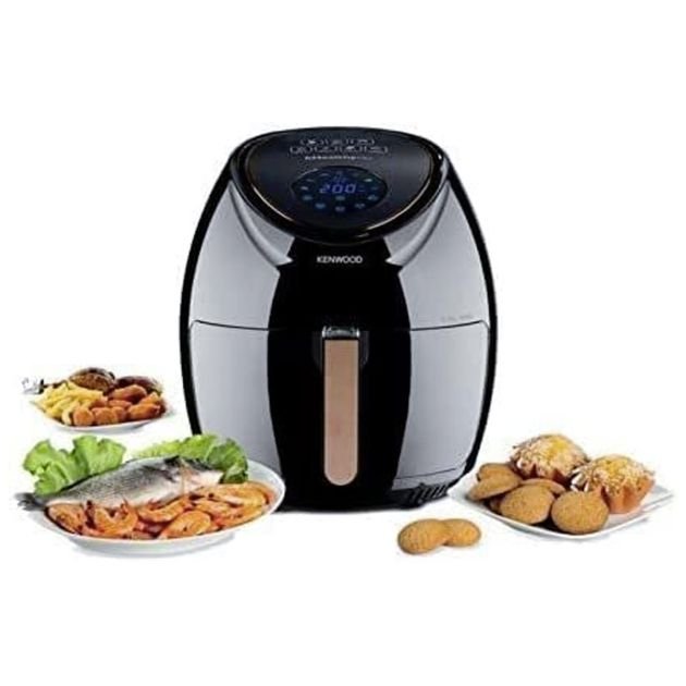 friteuse-sans-huile-digital---kenwood---hfp30.000bk--3.8l---1500w---noir---3-mois