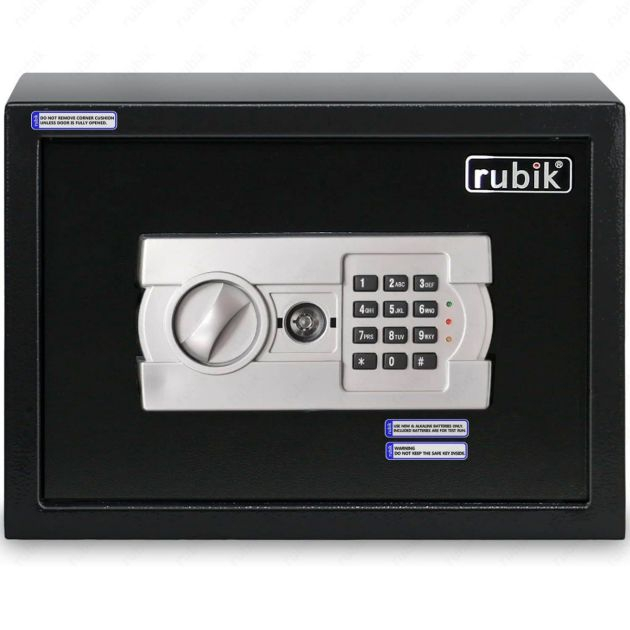 coffre-fort-au-format-a4---avec-clé-et-clavier-à-code-pin---pour-bureau-et-domicile---pour-documents,-espèces,-bijoux,-passeports---25-x-35-x-25-cm---6-mois