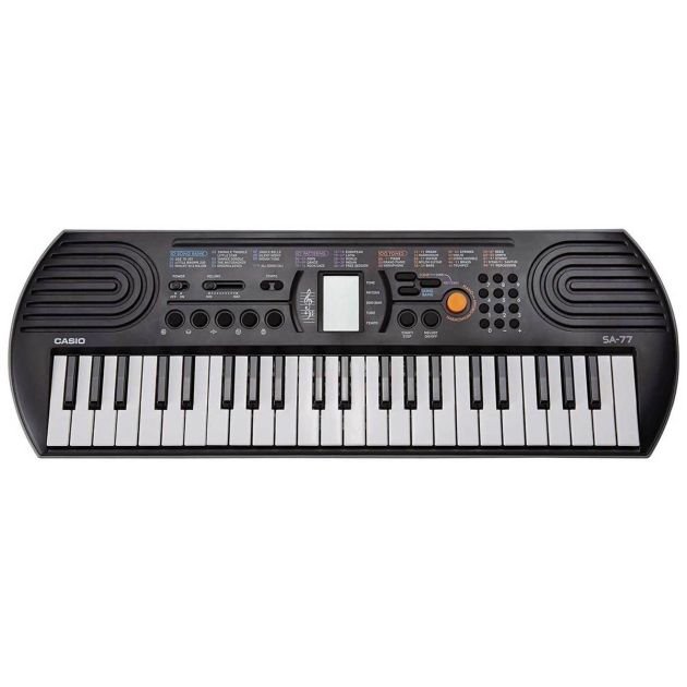 casio-sa-77---clavier-portable-à-touches---gris