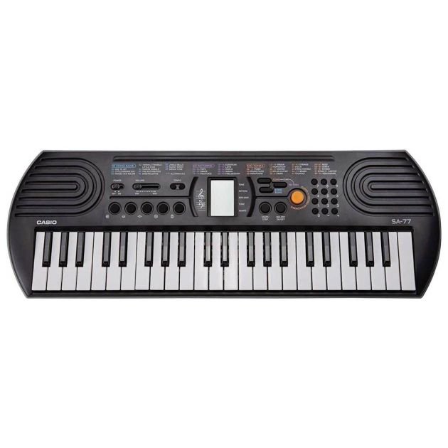 casio-sa-77---clavier-portable-à-touches---gris