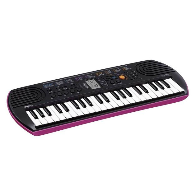 mini-clavier-personnel---casio---sa-78---44-touches---rose