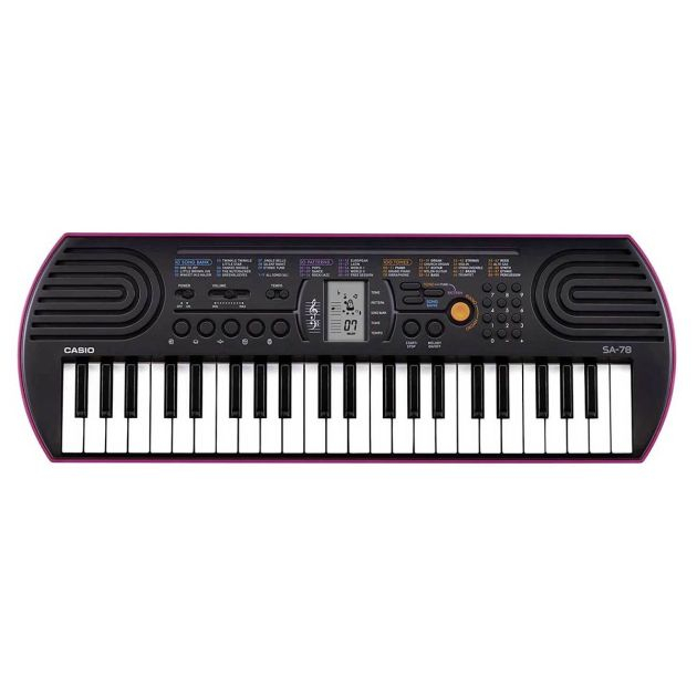 mini-clavier-personnel---casio---sa-78---44-touches---rose
