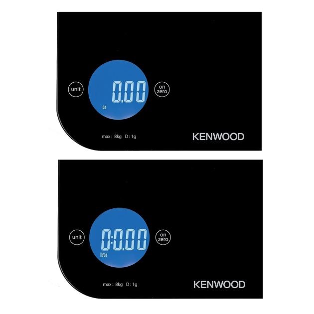 balance-de-cuisine-numérique---kenwood---wep50.000bk---fonction-tare/zéro---5g-8kg---noir---garantie-03-mois