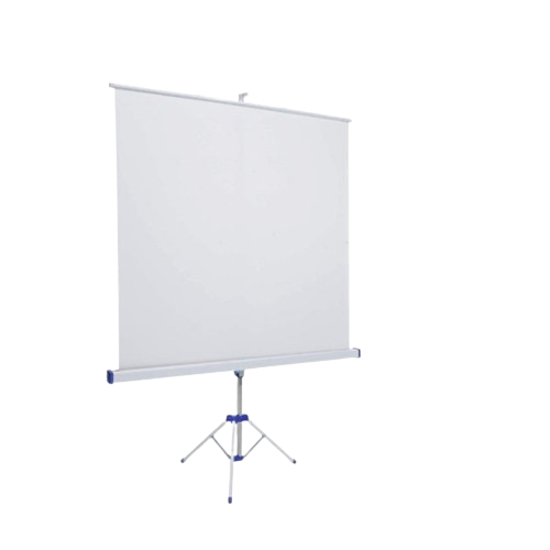 Écran-de-projection-sur-trépied---200-x-200-cm---blanc---1-mois