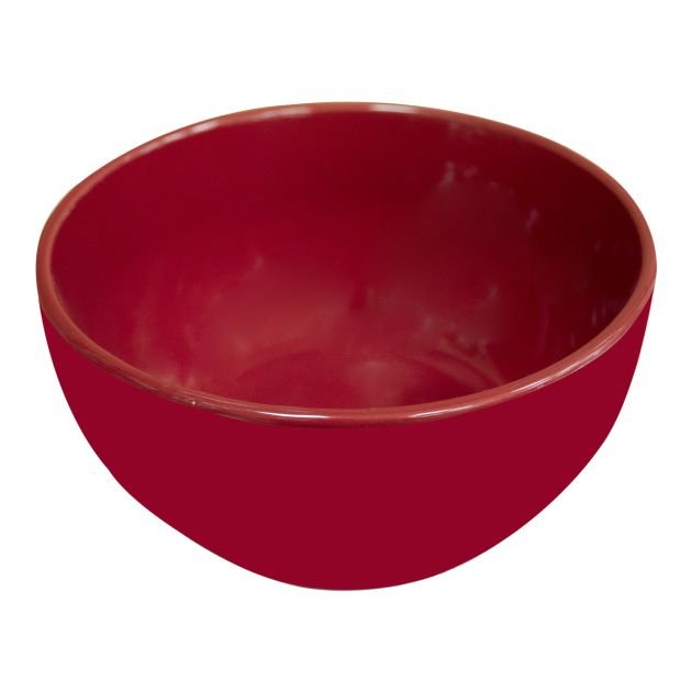 bols-ultra-résistants-et-compatibles-micro-ondes---3-pièces---céramique-en-porcelaine---rouge