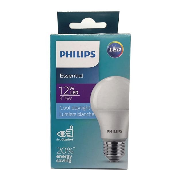 lampe-led---philips---12w---e27---6500k---230v