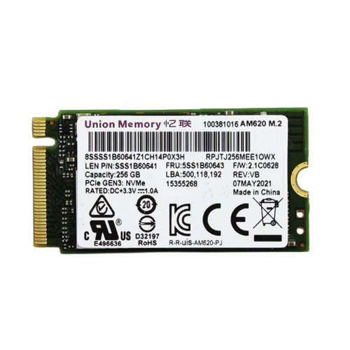 disque-dur-ssd-interne-union-memory-256-go---nvme-m2---42mm-2242---garantie-06-mois