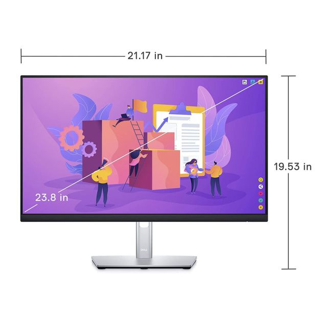 moniteur-pc-dell-p2422h---23.8-pouces---fhd-1080-p,-ips---protection-de-la-vue--12-mois-(-livré-entre-3-7-jours-)