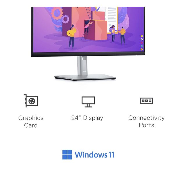 moniteur-pc-dell-p2422h---23.8-pouces---fhd-1080-p,-ips---protection-de-la-vue--12-mois-(-livré-entre-3-7-jours-)