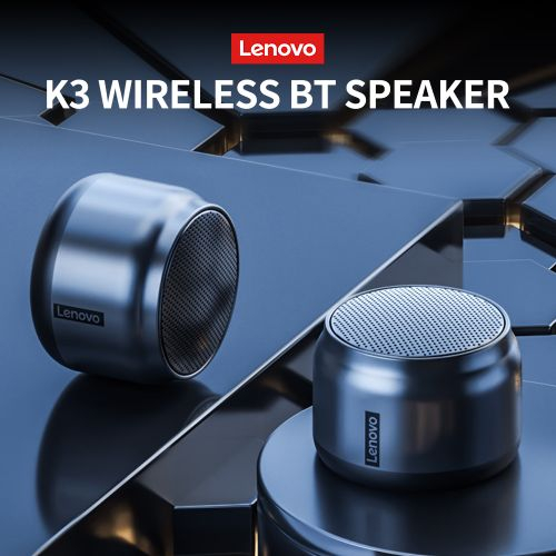 lenovo-k30---enceinte-bluetooth-stéréo---gris-/-noir