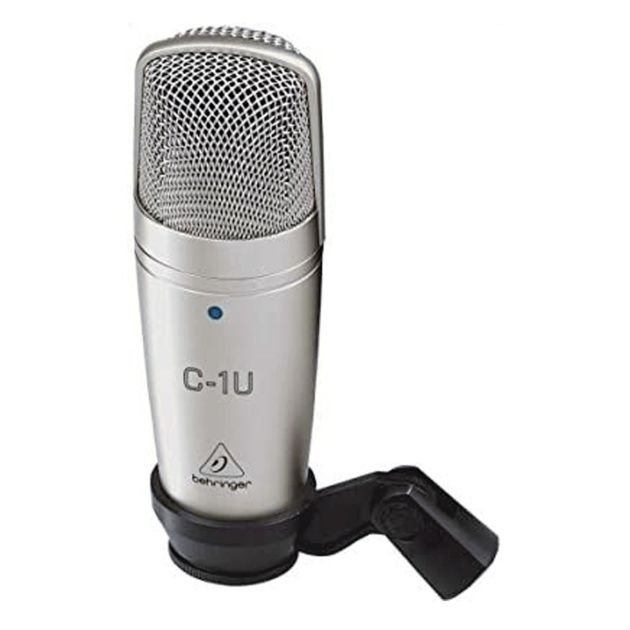 microphone-à-condensateur---behringer-c-1u--studio---light-gold
