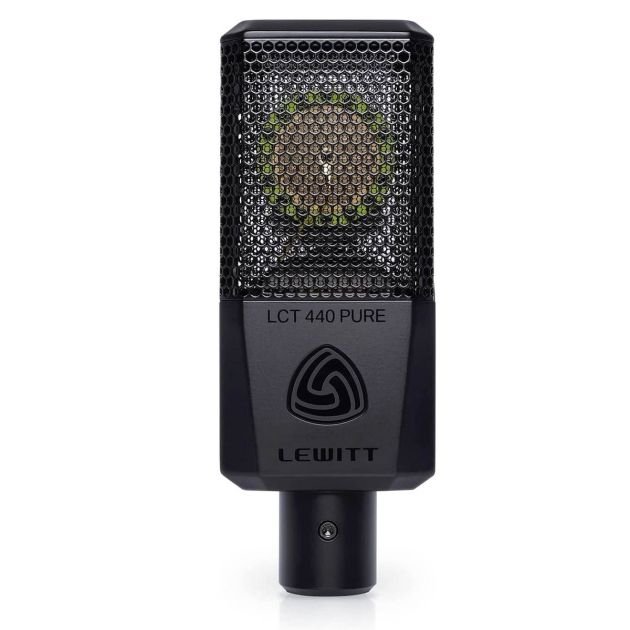 microphone-à-condensateur-pour-la-voix---lewitt-lct-440-pure-xlr---pour-la-voix,-le-chant,-l'enregistrement-d'instruments-et-le-streaming