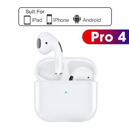 tws-mini-pro-4-sans-fil-casque-earphone---blanc