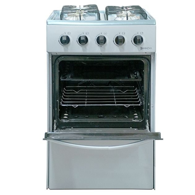 cuisinière-à-gaz-innova---4-feux---in50gs---50-x-50-cm---noir/gris---garantie-de-6-mois