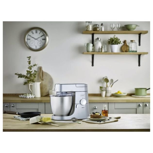 robot-de-cuisine-avec-blender---kenwood---kvl4230s---1200w---bol-de-mélange-6.7l---cruche-1.7l---gris---3-mois