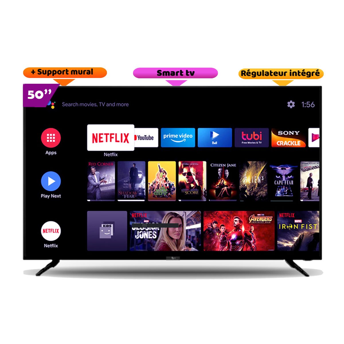 smart-tv---roch---rh-le50dsv--c---50-pouces---garantie-6-mois