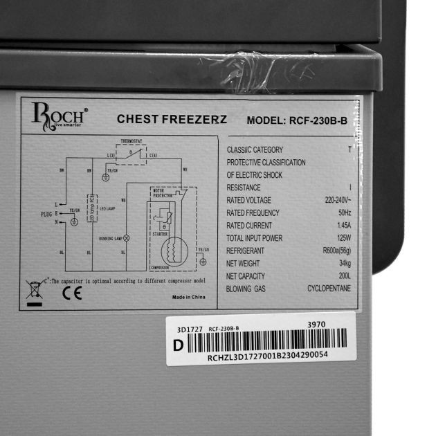 congélateur-coffre-roch---rcf-230b-b---200-litres---gris---garantie-6-mois