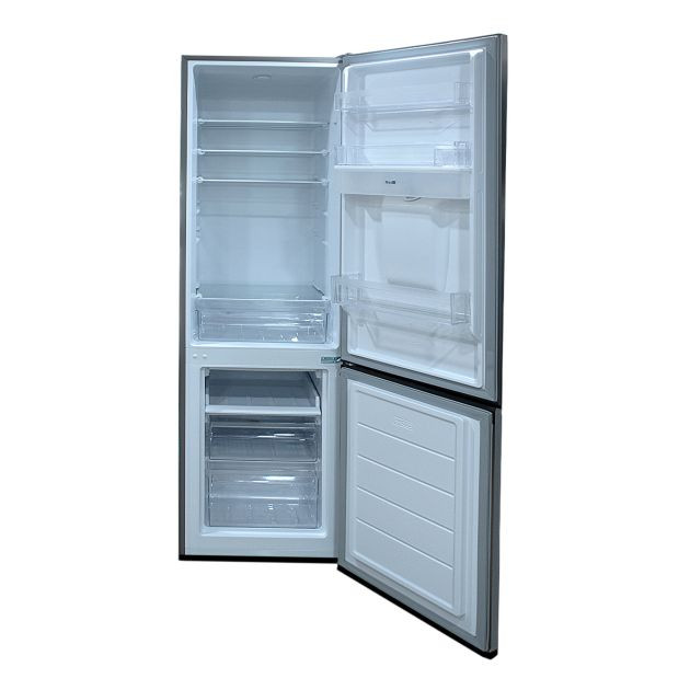 réfrigérateur-combiné---roch---rfr-330-dbwd--b---252l-nofrost-avec-distributeur-d'eau---gris---garantie-6-mois